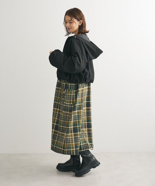 ELENCARE DUE（エレンカーレデュエ）の「・ELENCARE　DUE　ショートマウンテンパーカー（マウンテンパーカー・レディース・アイボリー/ブラック/チャコールグレー・FREE）」の17枚目の写真