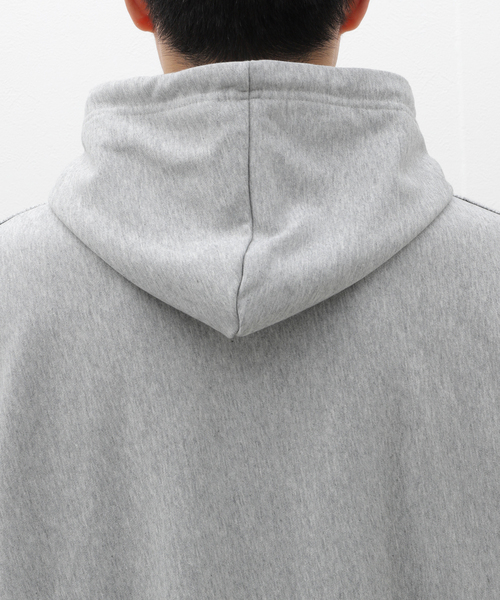 417 EDIFICE（フォーワンセブンエディフィス）の「sports wear / スポーツウェア  untrimmed ジップパーカー（パーカー・メンズ・ブラック/チャコールグレー/パープル・MEDIUM/LARGE）」の8枚目の写真