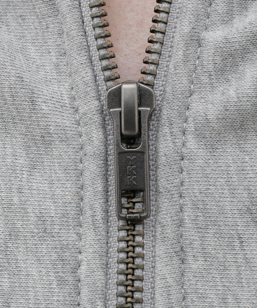 417 EDIFICE（フォーワンセブンエディフィス）の「sports wear / スポーツウェア  untrimmed ジップパーカー（パーカー・メンズ・ブラック/チャコールグレー/パープル・MEDIUM/LARGE）」の12枚目の写真