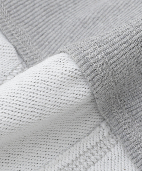 417 EDIFICE（フォーワンセブンエディフィス）の「sports wear / スポーツウェア  untrimmed ジップパーカー（パーカー・メンズ・ブラック/チャコールグレー/パープル・MEDIUM/LARGE）」の14枚目の写真