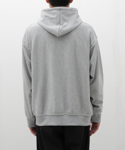 417 EDIFICE（フォーワンセブンエディフィス）の「sports wear / スポーツウェア  untrimmed ジップパーカー（パーカー・メンズ・ブラック/チャコールグレー/パープル・MEDIUM/LARGE）」の22枚目の写真