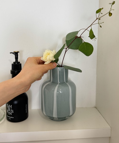 CANAL JEAN(キャナルジーン)の「DULTON LINEA VASE リネアベース/M-0766(フラワーベース・レディース・パープル/キャメル/グレー/アイボリー・ONE SIZE)」の3枚目の写真