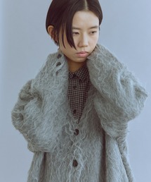 Brashed Shaggy Cardigan / 起毛シャギーカーディガン