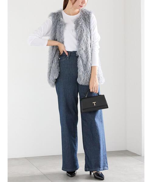 Te chichi（テチチ）の「フリンジフェザージレ（ベスト）」 - WEAR