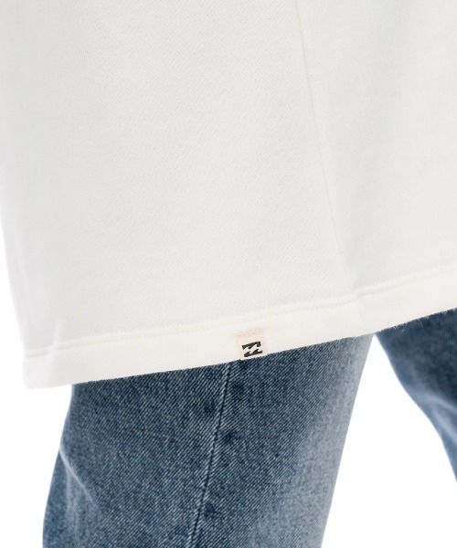 BILLABONG(ビラボン)の「BILLABONG レディース QUILT MIX SWEAT ONEP ワンピース/ビラボンスウェットワンピ(ワンピース・レディース・ホワイト/オフホワイト・MEDIUM)」の4枚目の写真