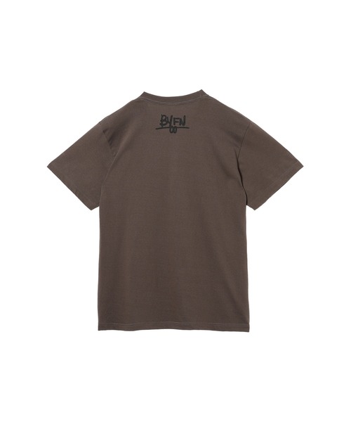 forget-me-nots(フォーゲットミーノッツ)の「BONYUKI SP TEE fmn-24aw-t-001(Tシャツ/カットソー・レディース・ブラウン/ホワイト・LARGE/SMALL)」の4枚目の写真