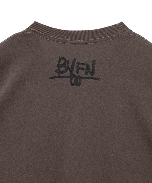 forget-me-nots(フォーゲットミーノッツ)の「BONYUKI SP TEE fmn-24aw-t-001(Tシャツ/カットソー・レディース・ブラウン/ホワイト・LARGE/SMALL)」の8枚目の写真