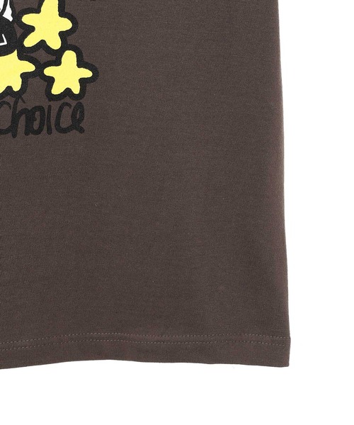 forget-me-nots(フォーゲットミーノッツ)の「BONYUKI SP TEE fmn-24aw-t-001(Tシャツ/カットソー・レディース・ブラウン/ホワイト・LARGE/SMALL)」の10枚目の写真