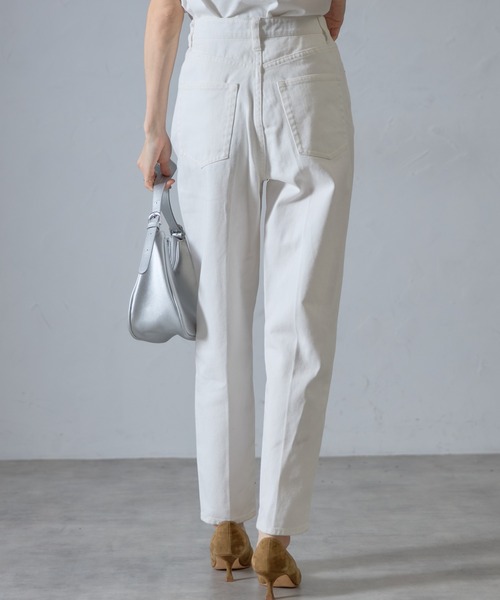 &. NOSTALGIA（アンドドットノスタルジア）の「【ZOZO限定】テーパードデニムパンツ（デニムパンツ・レディース・ネイビー/ホワイト・マルチサイズ）」の21枚目の写真