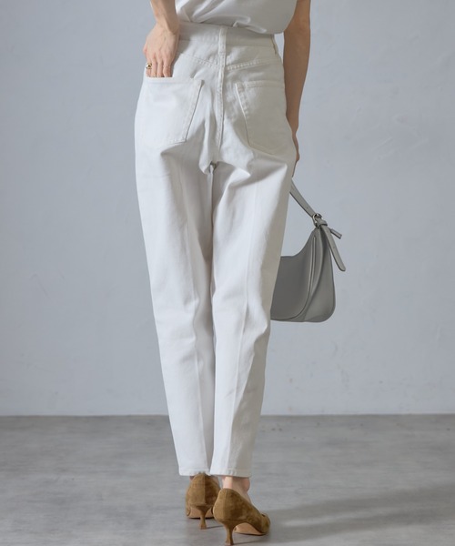 &. NOSTALGIA（アンドドットノスタルジア）の「【ZOZO限定】テーパードデニムパンツ（デニムパンツ・レディース・ネイビー/ホワイト・マルチサイズ）」の22枚目の写真