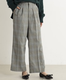 FOUND GOOD | チェックワイドパンツ(その他パンツ)