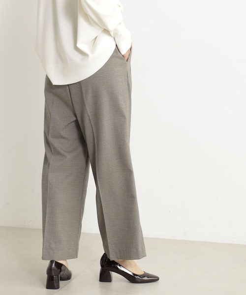 FOUND GOOD（ファウンドグッド）の「チェックワイドパンツ（その他パンツ・レディース・ブラウン系/ブルー系・S/M/L）」の3枚目の写真