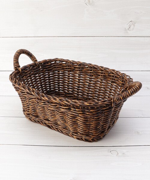 ラタンPP スクエアバスケット（収納グッズ）｜one'sterrace（ワンズ