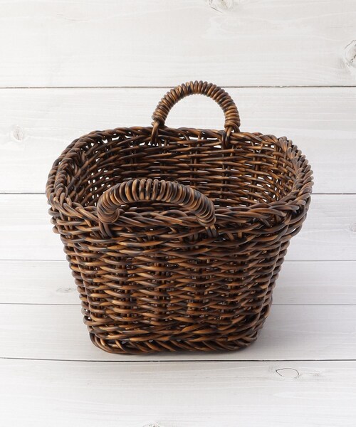 ラタンPP スクエアバスケット（収納グッズ）｜one'sterrace（ワンズ