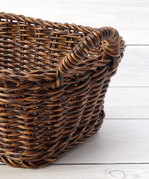 ラタンPP スクエアバスケット（収納グッズ）｜one'sterrace（ワンズ