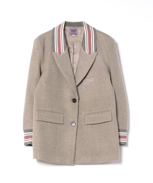 AnyFood Universe（エニーフードユニバース）の「【AnyFood Universe】 ラインオーバーサイズジャケット UNI24a024（その他アウター・レディース・ベージュ・M/S）」の7枚目の写真