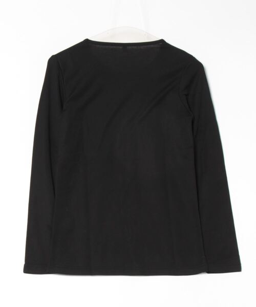 MARAI(マーライ)の「無地 裏起毛 長袖カットソー(Tシャツ/カットソー・レディース・ブルー系その他/イエロー系その他/ピンク系その他/ホワイト系その他2/ブラック系その他2/グレー系その他2/イエロー系その他2/ピンク系その他2/ブルー系その他2/ブルー/イエロー/ピンク/ブラック系その他/ホワイト系その他/グレー系その他/グレー/ブラック/ホワイト・LARGE/X-LARGE/MEDIUM)」の19枚目の写真