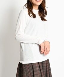 裏起毛 無地 長袖Tシャツ ロンT