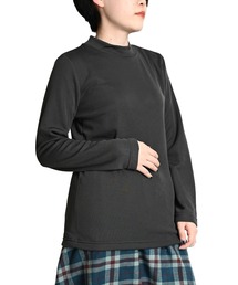 裏起毛 無地 長袖Tシャツ ロンT