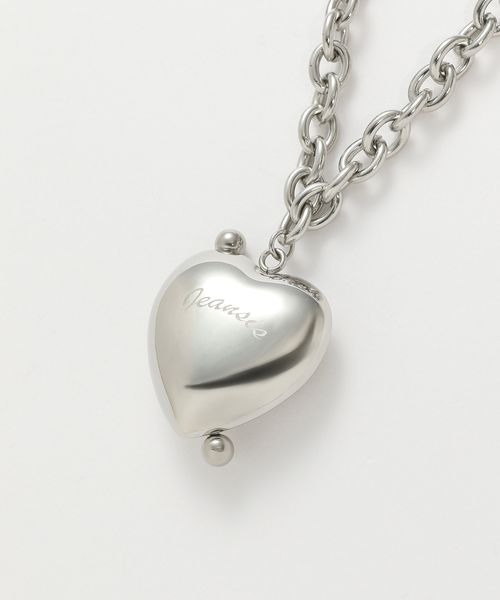 JEANASIS（ジーナシス）の「【ステンレス】ハートチェーンネックレス/253464（ネックレス・レディース・シルバー/ゴールド・FREE）」の6枚目の写真