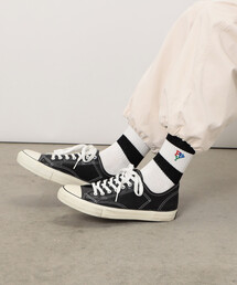 Purple&Yellow | 刺繍ロゴラインショートソックス(ソックス/靴下)