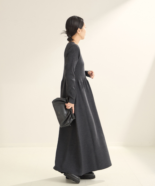 plage（プラージュ）の「rib combi ニット ドレス（ワンピース）」 - WEAR