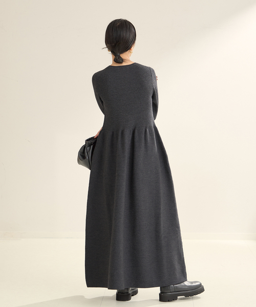 plage（プラージュ）の「rib combi ニット ドレス（ワンピース）」 - WEAR