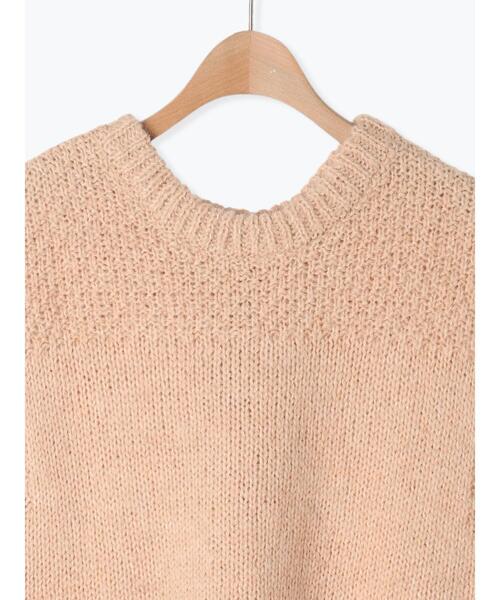 Samansa Mos2（サマンサ モスモス）の「前後2WAYニットベスト（ベスト・レディース・ピンク/グレー/オフホワイト・F）」の22枚目の写真