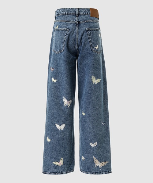 OUR LEGACY アワーレガシー　デニムパンツ　Gパン　Lサイズ OUR LEGACY / アワーレガシー】 THIRD CUT Digit Denim Print