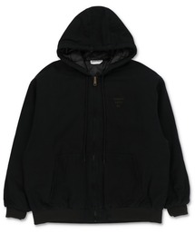 ストリート＆古着MIX/中綿入りであったかい！フード付きアクティブジャケット