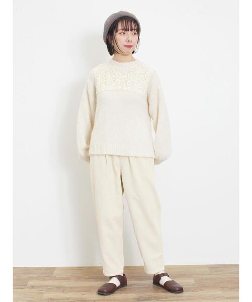 コーデュロイテーパードパンツ（その他パンツ）｜Samansa Mos2（サマンサ モスモス）