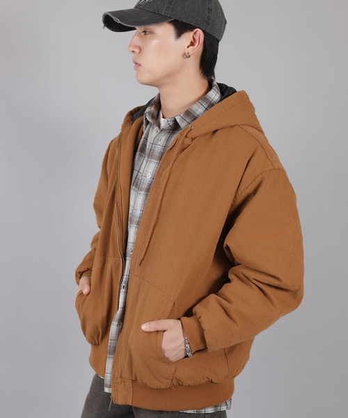 SPINNS（スピンズ）の「ストリート＆古着MIX/トレンドカラーで差をつける！着回し自在のチェックシャツ（シャツ/ブラウス・メンズ・ブラウン系その他2/ブラウン系その他/ネイビー系1/ネイビー系・ONESIZE）」の17枚目の写真