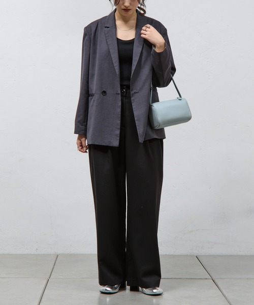 COLONY 2139(コロニートゥーワンスリーナイン)の「ナロウハンドルバッグ(ハンドバッグ・レディース・ブラック/サックスブルー/オフホワイト・FREE)」の13枚目の写真