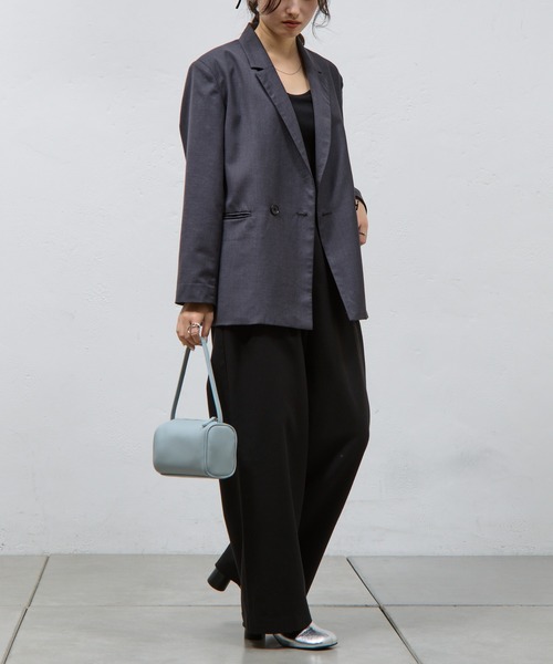 COLONY 2139(コロニートゥーワンスリーナイン)の「ナロウハンドルバッグ(ハンドバッグ・レディース・ブラック/サックスブルー/オフホワイト・FREE)」の14枚目の写真