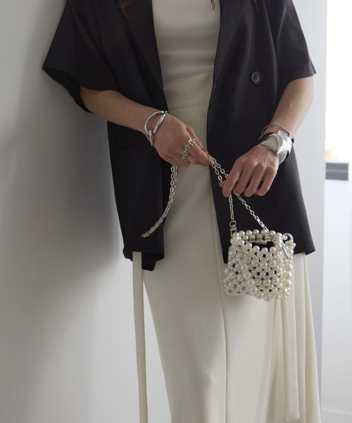 Cocktail Pearl Minimal Bag（ハンドバッグ）｜MIELI INVARIANT（ミエリインヴァリアント）