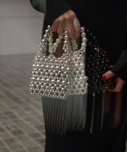 Cocktail Pearl Minimal Bag（ハンドバッグ）｜MIELI INVARIANT（ミエリインヴァリアント）