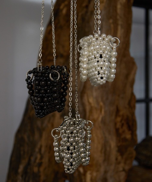 Cocktail Pearl Minimal Bag（ハンドバッグ）｜MIELI INVARIANT（ミエリインヴァリアント）