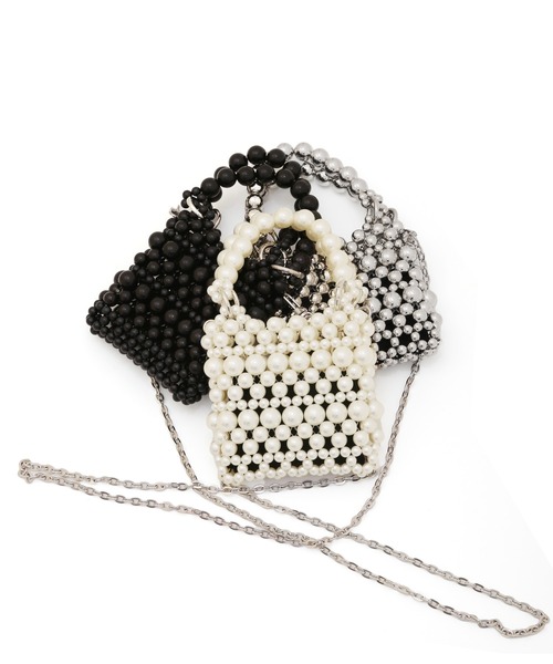 Cocktail Pearl Minimal Bag（ハンドバッグ）｜MIELI INVARIANT（ミエリインヴァリアント）