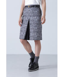 【St ANDREWS】千鳥 グレンチェックプリントスカート (WOMENS)