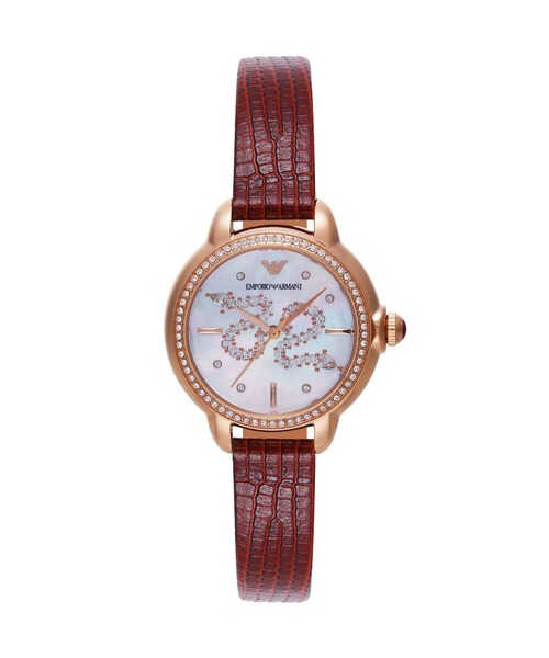 EMPORIO ARMANI(エンポリオアルマーニ)の「エンポリオ・アルマーニ 腕時計 レディース アナログ プロプラネット AR11646(アナログ腕時計・レディース・レッド・FREE)」の1枚目の写真