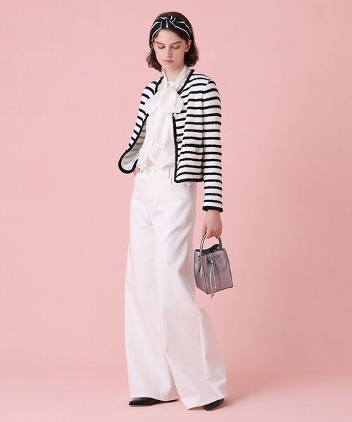 ANAYI（アナイ）の「◇メタリックバケットミニバッグ（ショルダーバッグ・レディース・シルバー・FREE）」の2枚目の写真