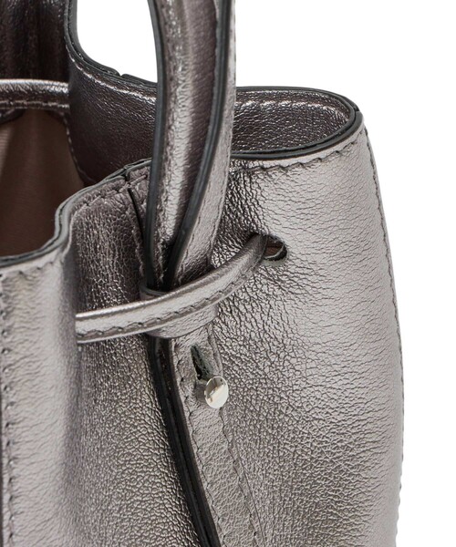 ANAYI（アナイ）の「◇メタリックバケットミニバッグ（ショルダーバッグ・レディース・シルバー・FREE）」の8枚目の写真