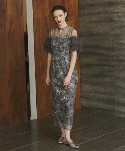 key neck embroidery dress Sサイズ/ANDRESD 楽天市場】【公式】 ANDRESD アンドレスド 【 key neck