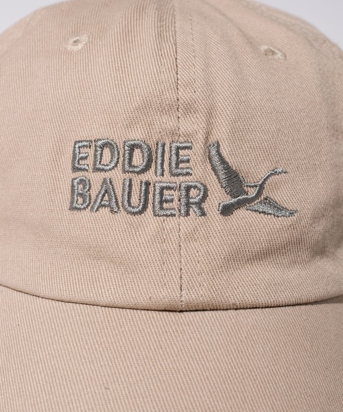 Eddie Bauer(エディーバウアー)の「コットンツイル EB ロゴ キャップ(キャップ・メンズ・セージグリーン/ライトベージュ/ブラック・F)」の4枚目の写真