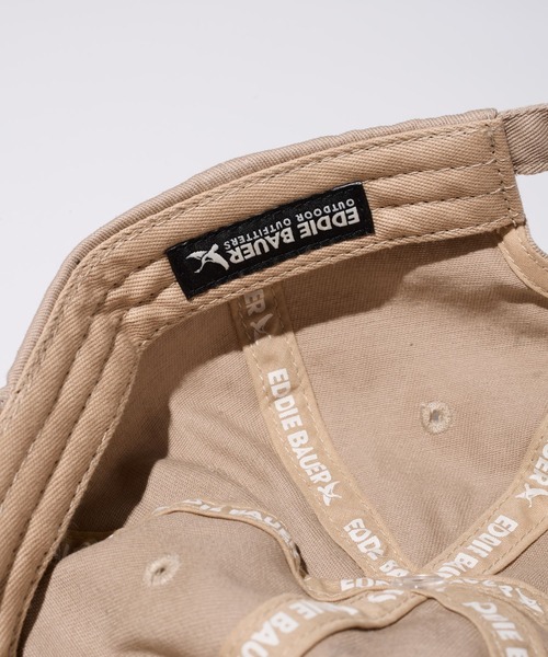 Eddie Bauer(エディーバウアー)の「コットンツイル EB ロゴ キャップ(キャップ・メンズ・セージグリーン/ライトベージュ/ブラック・F)」の7枚目の写真