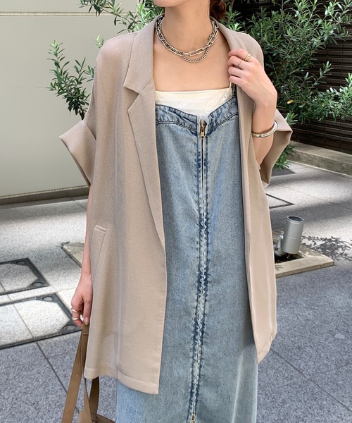 DouDou（ドゥドゥ）の「リヨセルデニムジャンスカ（ワンピース