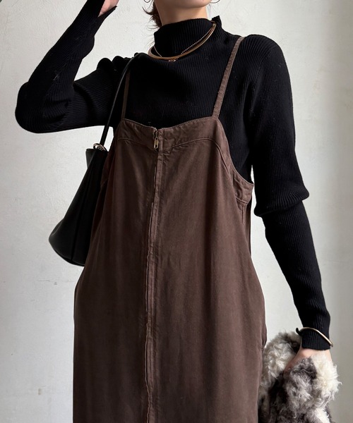 DouDou（ドゥドゥ）の「リヨセルデニムジャンスカ（ワンピース）」 - WEAR
