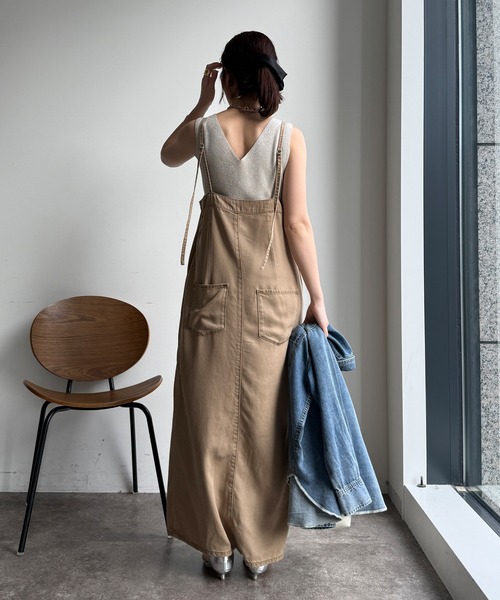 DouDou(ドゥドゥ)の「リヨセルデニムジャンスカ(ワンピース)」 - WEAR DouDou(ドゥドゥ)の「リヨセルデニムジャンスカ(ワンピース)」 - WEAR