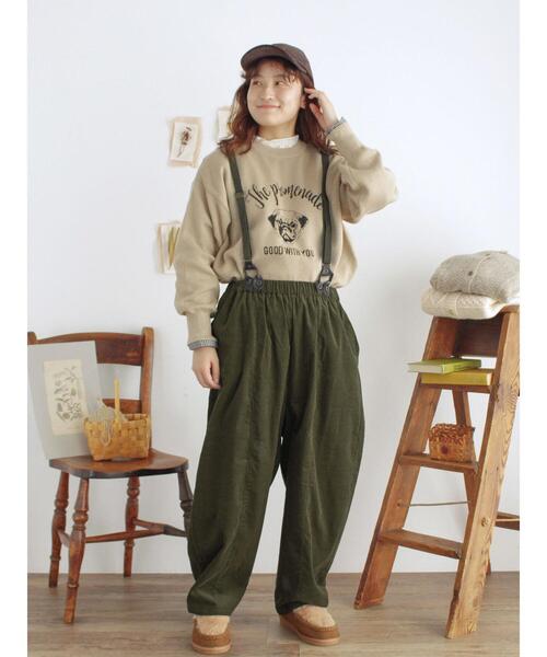 Samansa Mos2（サマンサ モスモス）の「アニマルジャカードニット（ニット/セーター・レディース・イエロー/キナリ/ブルー/ベージュ・F）」の8枚目の写真