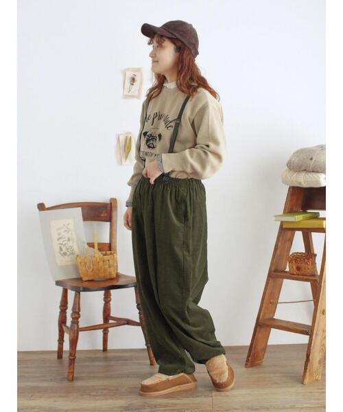 Samansa Mos2（サマンサ モスモス）の「アニマルジャカードニット（ニット/セーター・レディース・イエロー/キナリ/ブルー/ベージュ・F）」の10枚目の写真